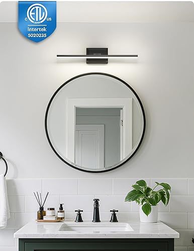 Modern Aluminum 24 Inch Bathroom Vanity