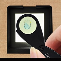 Portable Dichroscope Jewelry Loupe Tool for Identifying Pleochroic Gemstones and Quality Inspection