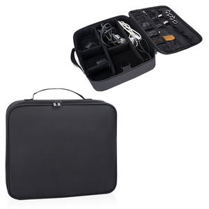 Sac de rangement portable pour outils de coiffeur avec fermeture à glissière, pour sèche-cheveux, accessoires de coiffure, sac de rangement pour barbier - Product Image 5