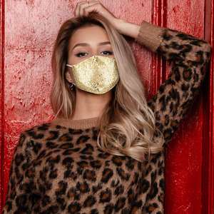 Masque facial Bling à la mode avec <span class=keywords><strong>strass</strong></span> pour Festival Wear Rave Gear et Occasions spéciales - Product Image 5