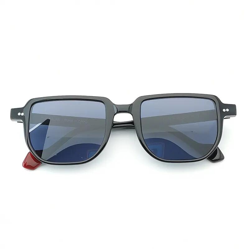 Black Acetate Vogue Classic Eyeglasses Frame Sunglasses Quality Women Blue Light Blocking Glasses Wholesale Men