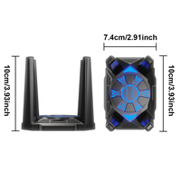Adaptador USB Wi-Fi 6 AX3000 sin Controlador, 2402 Mbps 5G, 574 Mbps 2.4G, Tarjeta de Red Inalámbrica USB 3.0 5.2 para Windows 11
