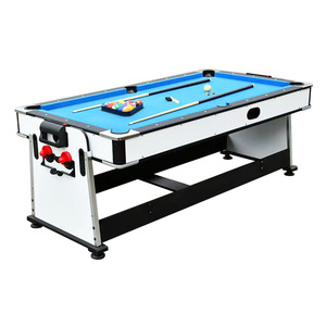 Vendita di fabbrica 4 in 1 tavoli <span class=keywords><strong>da</strong></span> <span class=keywords><strong>biliardo</strong></span> <span class=keywords><strong>da</strong></span> <span class=keywords><strong>biliardo</strong></span> Multi gioco, <span class=keywords><strong>tavolo</strong></span> <span class=keywords><strong>da</strong></span> Air Hockey, <span class=keywords><strong>tavolo</strong></span> <span class=keywords><strong>da</strong></span> ping pong con <span class=keywords><strong>tavolo</strong></span> <span class=keywords><strong>da</strong></span> pranzo per la casa 7 piedi - Product Image 2
