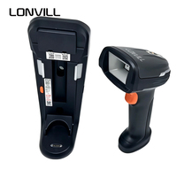 LONVILL IP65 Scanner de codes-barres sans fil industriel mural anti-poussière pour la lecture de codes gravés sur métal et de circuits imprimés