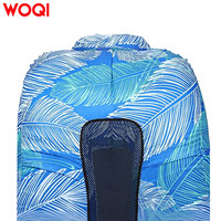 Matelas flottant gonflable WOQI, canapé d'air portable pliable pour piscine extérieure, camping, bureau