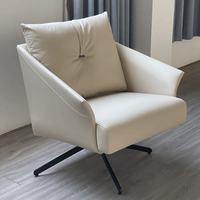 Ensemble de canapés modulaires modernes BIAOGUAN G6178 avec accoudoirs pivotants, en cuir synthétique, structure en contreplaqué écologique, haute densité, pour bureau