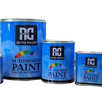 Peinture transparente automobile pour réparation automobile Application de pulvérisation de revêtement acrylique liquide-pour la finition de la voiture en atelier