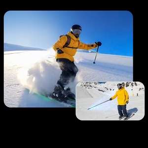 X619 plus récent Insta 360 X3 5.7k vidéo Mode Hdr actif 10m caméra d'<span class=keywords><strong>action</strong></span> sportive étanche avec autocollant Selfie - Product Image 6