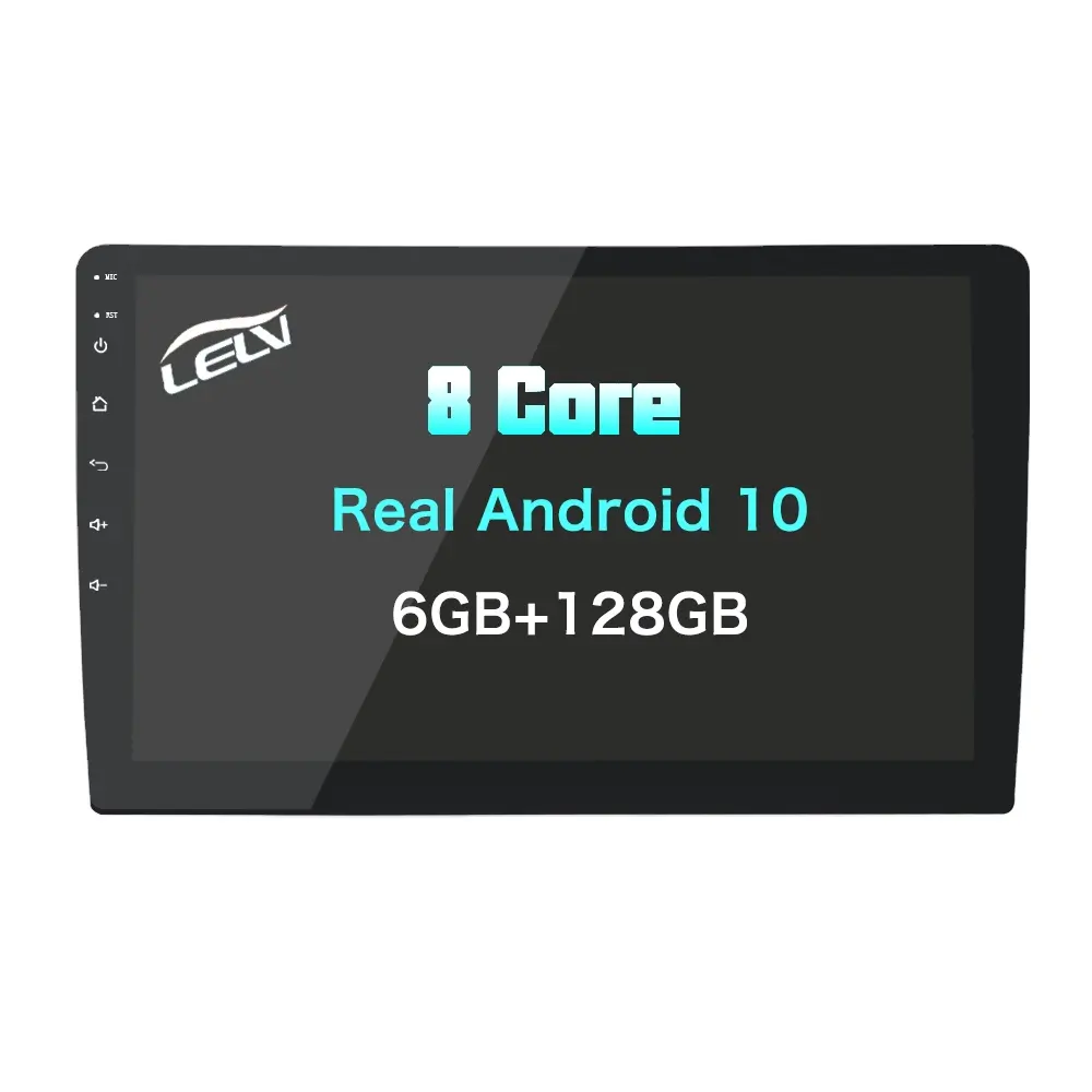 Autoradio IPS QLED 1280x720, 64 go/128 go, 4G, 2din, universel, android 10, lecteur mp3, mp5, carplay, vidéo stéréo, pour voiture