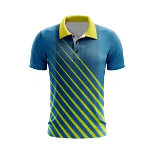 Camisa de Verano para Hombre de Alta Calidad, Diseño Personalizado, Nueva Moda, Marca, Patrón Sólido, Antiarrugas, Secado Rápido, Tejido de Punto, Venta al Por Mayor - Product Image 1