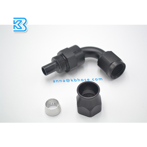 An3 An4 An6 An8 An10 An12 An16 Straight 45deg 90deg 180deg Aluminum Ptfe Fuel Line <strong>Hose</strong> <strong>End</strong> an Fittings - Product Image 4