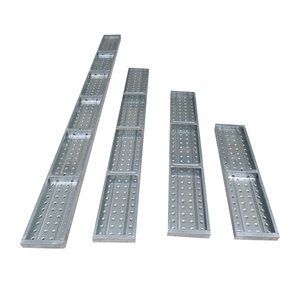 Planche de plateforme en acier doux galvanisé à chaud pour échafaudage, planche de marche en acier robuste antidérapante pour système d'échafaudage - Product Image 3