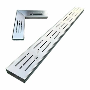 Factory-direct 304 stainless steel drainage channels customizable sizes available corrosion-resistant and high-quality - Product Image 1