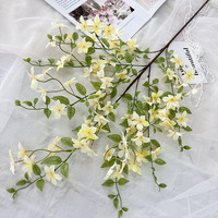 Vente en gros usine de fleurs artificielles décoratives pour la maison et les mariages : Orange artificielle, Jasmin, Thym