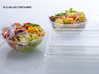Fruit groente plastic salade box container HUISDIER PLA slakom