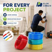 Fil électrique en cuivre ZR BV ZR BVR 2,5 mm 4 mm, câble ignifuge pour le câblage des gymnases