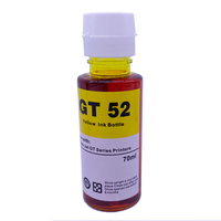 GT53 GT52 kit tinta berbasis pewarna isi ulang botol kompatibel untuk HP DeskJet GT5810 GT5820 GT5822 GT5812 CMYK tinta pewarna Printer Inkjet