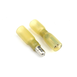 Marine Waterproof Insulated Brass Male and Female Auto Heat Shrink Bullet <b>Terminals</b> - Product Image 4