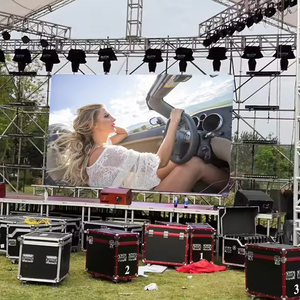 จอแสดงผล LED ให้เช่าในอาคาร P3.91 ขนาด 500x500 มม. ตู้แบบหล่อขึ้นรูป 3840Hz ระบบล็อคเร็ว บริการด้านหน้าและด้านหลัง สำหรับวิดีโอวอลล์ งานเวที และอีเว้นท์ - Product Image 1