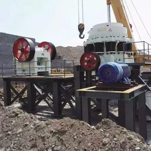 High-Efficiency Cone Crusher With Hydraulic System