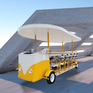 Bicicleta Turística Eléctrica de 18 Pasajeros, Bicicleta Urbana, Pub en Bicicleta, Autobús de Pedales, Autobús de Cerveza, Bicicleta - Product Image 4