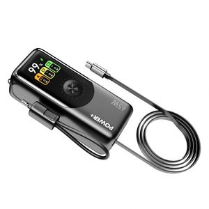 แบตเตอรี่สำรองแบบพกพา New Uva 10000mAh พร้อมปลั๊กไฟ 65W แบบยืดหดได้ ชาร์จเร็ว 30W สำหรับโดรน แล็ปท็อป คอมพิวเตอร์ เหมาะสำหรับการเดินทาง - Product Image 2