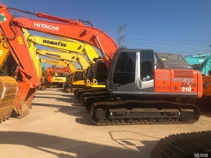 HITACHI รถขุดตีนตะขาบ210-3 21Ton มือสอง100% จัดส่งทั่วโลกพร้อมใช้งาน R215-9 R215VS - Product Image 5