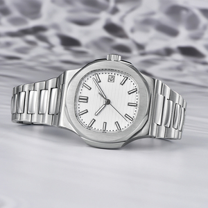 Orologio Meccanico Automatico da Uomo 2026 di Alta Qualità Personalizzato con Movimento NH35, Quadrante Analogico Subacqueo e Vetro Zaffiro da 40mm - Product Image 4