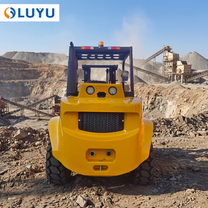 מלגזת דיזל שטח LUYU <span class=keywords><strong>3</strong></span> טון <span class=keywords><strong>3</strong></span>.5 טון בעלת הנעה 4x4 עם צמיגים פנאומטיים גדולים לקרקע תלולה ורכה - Product Image 5