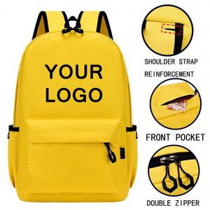 Sac à dos scolaire personnalisé avec logo pour garçons et adolescentes, sac à livres imprimé, cadeau, sacs à dos scolaires pour filles 2026 - Product Image 3