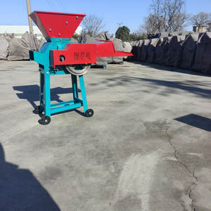 Broyeur de paille pour l'alimentation animale, pour l'agriculture, 220V/380V, acier au carbone, capacité de 2 tonnes/heure, particules de 4-6 mm, pour l'usine de transformation des aliments - Product Image 6