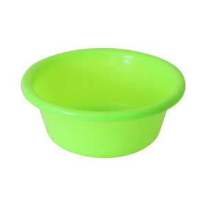 Bassine ronde en plastique pour laver les légumes, les vêtements, le visage, les pieds, en matériau HDPE, origine Linyi, poids 220g/330g - Product Image 1