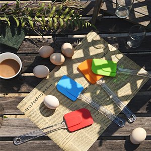 Detachable Non-Stick Eco-Friendly Silicone <strong>Spatula</strong> Turner Baking Spoon Pastry Tools Dishwasher Safe Kitchen Use Custom Color - Product Image 2