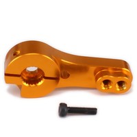Bras de direction demi-servo en aluminium 1/8 1/10 pour RC, 35mm 23T, compatible JR KO HSP HPI Wltoys Redcat Axial, pour voitures et bateaux RC Himoto