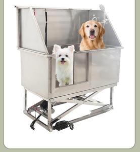 <span class=keywords><strong>Baignoire</strong></span> professionnelle électrique pour toilettage canin en acier inoxydable, station de lavage pour animaux de compagnie, cuve commerciale avec structure de dosage optimisée - Product Image 2