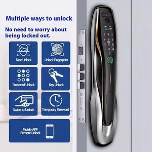 Tuya Digitaal Slot Cerradura Inteligente Wifi App Vingerafdrukkaart 3d Gezichtsherkenning Automatisch Slim Deurslot - Product Image 2