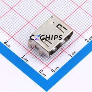 XDHF-1901-C819 HDMI Connector SMD Connector ( Connector Type: HDMI-A )( Gender: Female )( Total Number of PINs: 19P ) - Product Image 1