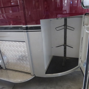 Hot Sale Economy Model 2-Horse Straight Load <b>Trailer</b> Special Transportation Float New Condition China HERUI Brand Customized - Product Image 3