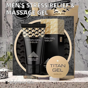 Creme de Massagem Masculino RTS Golden Titan Energetic Special XXL Gel 50 ML para HOMENS - Product Image 1