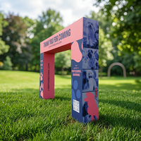 Arche publicitaire gonflable à LED à changement de couleur, accessoire de stand pour salon professionnel, pour organisateurs de tournois sportifs et festivals