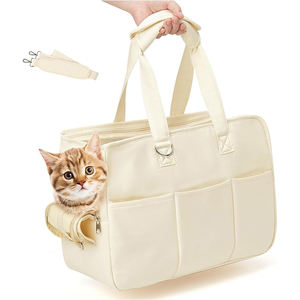 Havayolu onaylı evcil hayvan taşıyıcı torba köpek taşıyıcı kediler ve küçük köpekler için 20lbs köpek ve kedi taşıyıcılar kadar tutar - Product Image 1
