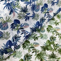 Tissu en coton naturel imprimé floral, écologique et de haute qualité, très vendu, pour la literie, la décoration intérieure, les bébés et les enfants