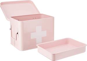 धातु प्राथमिक चिकित्सा बिन होम दवा बिन होम मेडिसिन टिन चिकित्सा भंडारण बॉक्स - Product Image 4