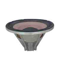 Woofer de 12 Pulgadas y 500W, 8 Ohmios, 96dB para Sistemas de Audio Profesionales