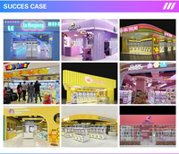 Machine à capsules Gacha commémorative personnalisée avec éclairage LED, construction en acrylique et bois, cadeau exclusif pour événements, distributeur de jouets en capsule