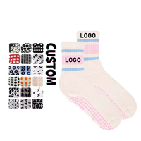 Chaussettes de sport personnalisées pour femmes, respirantes, en coton, avec logo, séchage rapide pour le yoga/la course à pied
