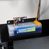 Imprimante DTF automatique à double tête I3200 de 60 cm avec secoueur de poudre, imprimante DTF A1, machine d'impression