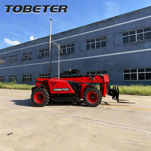 Tobeter 4 Tonnen Farm Teleskop lader Dieselmotor Leistungs stark für den Transport von Ballen und Futtermitteln - Product Image 2