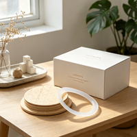 Joint d'étanchéité en caoutchouc silicone en gros pour couvercles de bocaux en bois, bande d'étanchéité blanche certifiée ISO9001 pour conteneurs de stockage domestiques