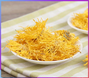 Fleur chrysanthème doré, thé à la mode - Product Image 5